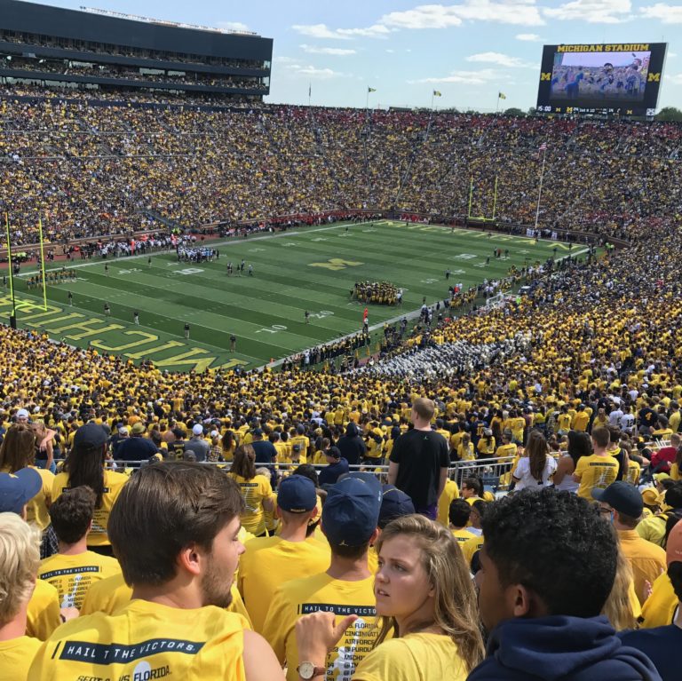 First Michigan Home Game